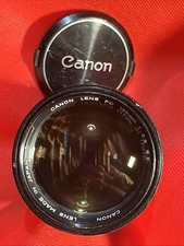Canon FD 135mm F2.5 SC Portrait Lens - STUNNING OPTICS / SHARP!
