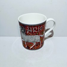 Royal Worcester Aries Mug Vintage 1991 Fine Bone China Ram Zodiac Tea Coffee Cup