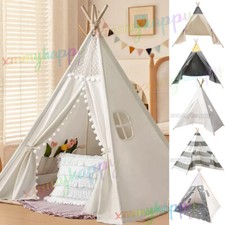 Large Canvas Kids Teepee Lace