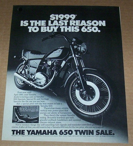 1982 print page yamaha - print,