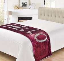 2 TONE MERMAID SEQUIN BED SOFA