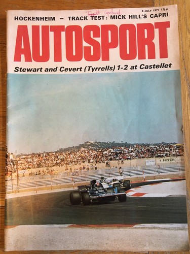 Autosport magazine july - autosport,