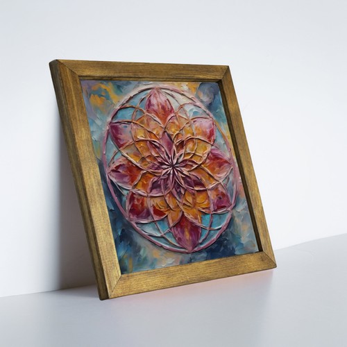 Radiant mandala kiln - kiln, fired