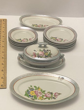 Children’s Lustreware Dinner Service marked Foreign possibly Japanese.