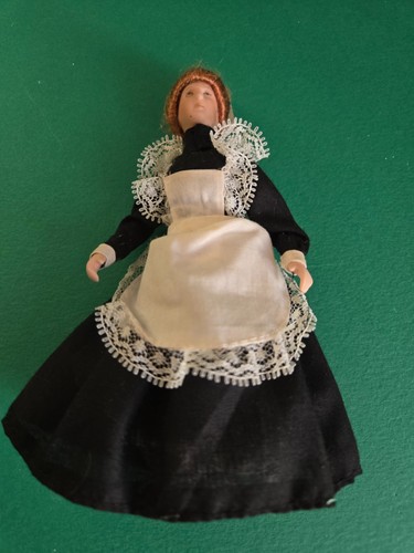 Dolls house accessories - house, maid