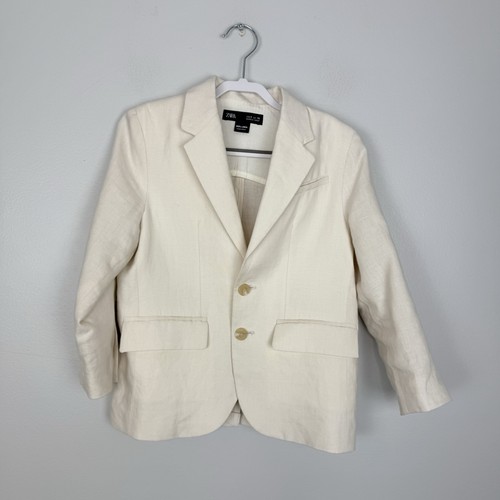 Zara boys linen blazer - zara, two