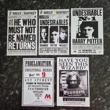 Wanted Poster Harry Potter