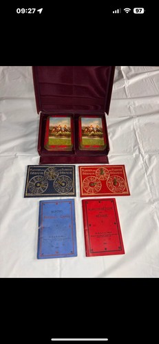 Vintage bézique card - card, game