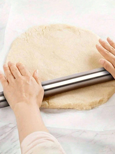 Stainless steel rolling pin - steel,