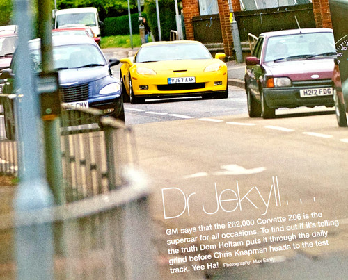 Corvette z06 frameable - -,