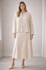 ZARA Crochet Cotton Cardigan /
