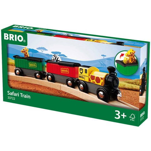 Brio world safari - train, set