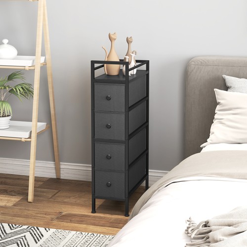 Slim fabric chest drawers - slim,