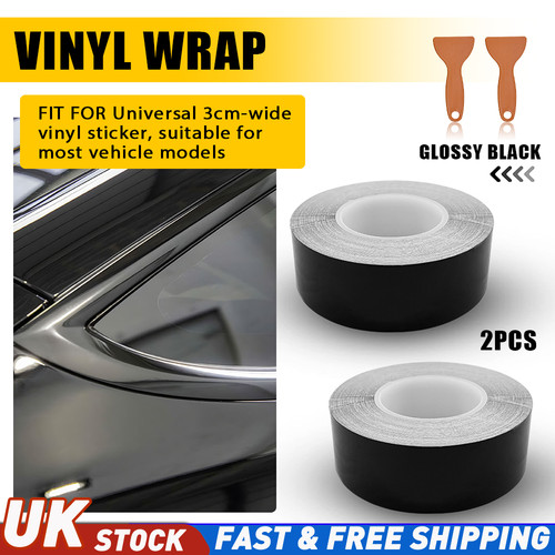 Gloss black 10m - 10m*3cm, car