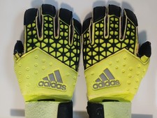 adidas Ace Zones Fingertip Goalkeeper Gloves (S90141; Solar Yellow / Black) 10.5