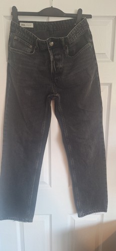 Zara mens grey denim - zara, straight