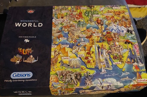 Gibsons 1000 piece wonderful - 1000-piece,