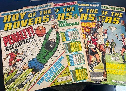 Roy the rovers comics - roy,