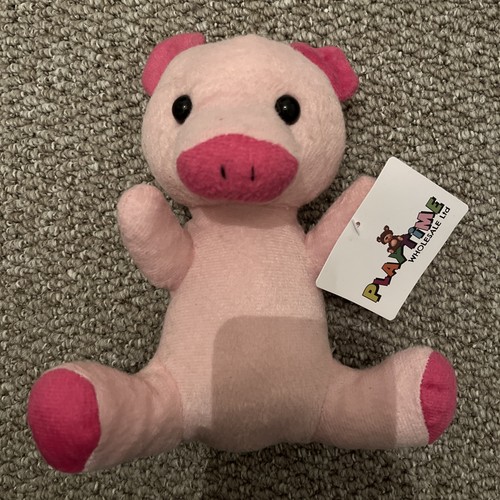 Cute pink pig - cute,