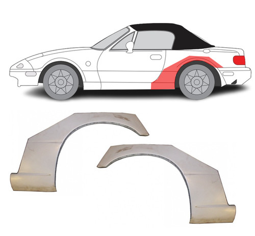Mazda 1989 1998 rear - mx-5,