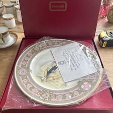 Queen Mother 80th year Celebration Plate by Caverswall Boxed