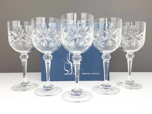 Bohemia small crystal wine - 5,