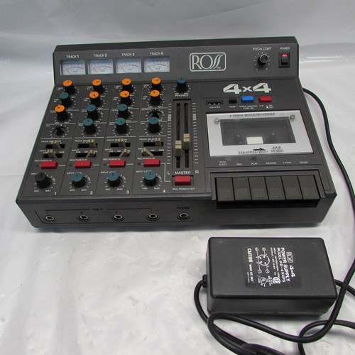 Vtg ross 4x4 track mixer - vtg., 4-track