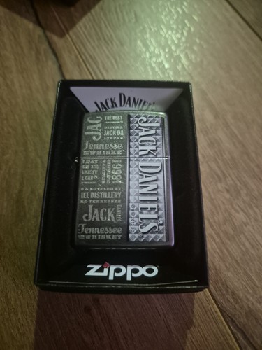 Zippo jack daniels - zippo, grey