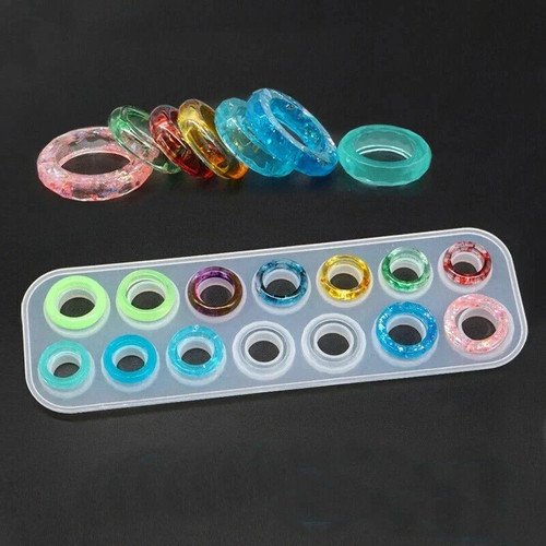 Ring resin casting mold - ring,