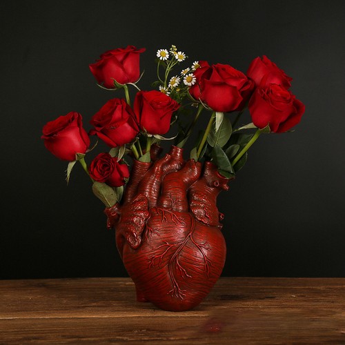 Realistic human heart - human,