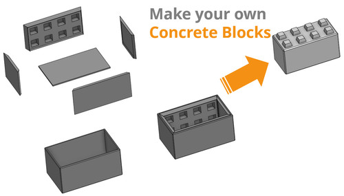 Concrete mould farm - mould,