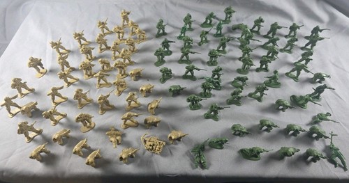 Toy plastic army - army, men