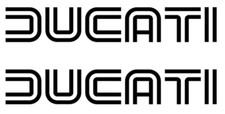 DUCATI Decals / Stickers Motorbike Racing Motorcycle Tank Fairing