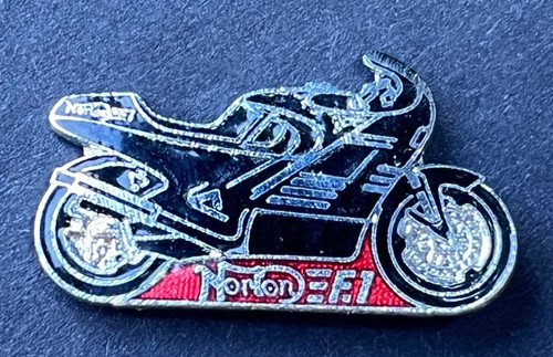Motorcycle pin badge norton - pin,