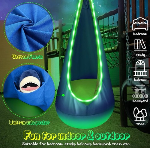 Light kids pod - light, swing
