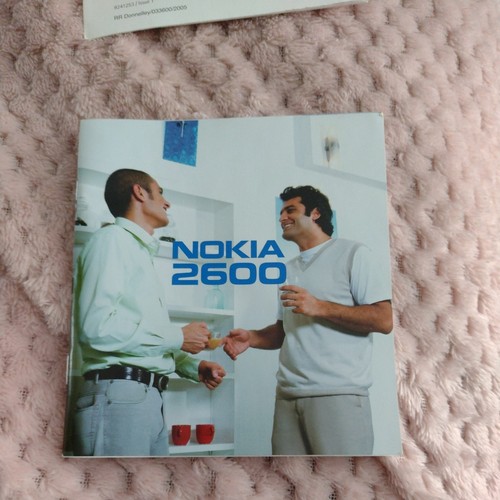 Original nokia 2600 - nokia, guide