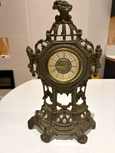 Ornate bronze metal - , skeleton