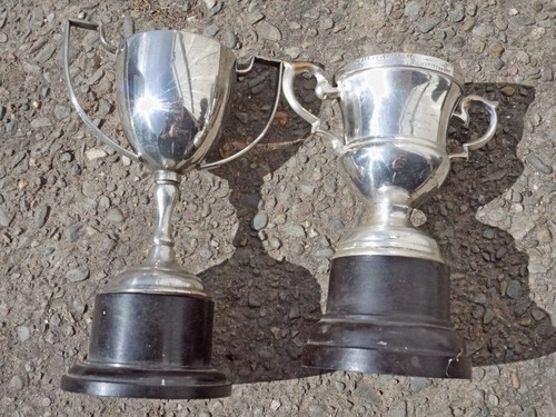 Blank silver plate - x2,