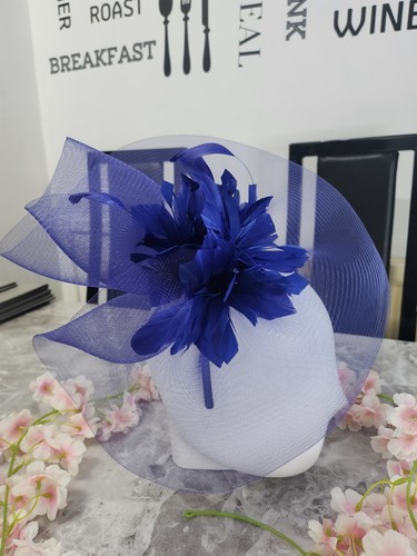 Fascinator cobalt royal blue - royal,