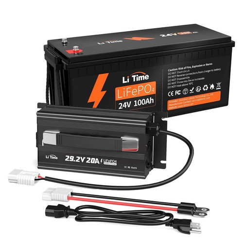 Litime 24v 100ah - 100ah, lifepo4