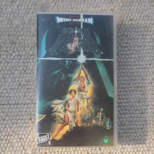 Star wars vhs - wars,