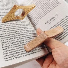 Lovers Wooden Bookmarks Thumb