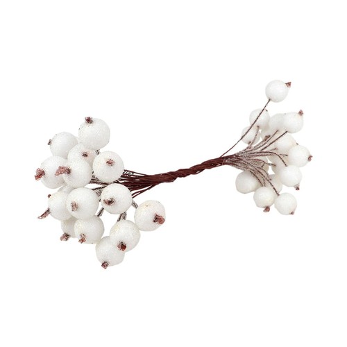 Artificial frosted holly - artificial,
