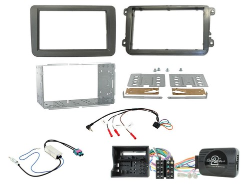 Double din stereo fitting - stereo, kit