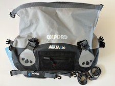 Oxford 30 Litre All Weather Roll Bag tailpack for motorbike motorcycle luggage.