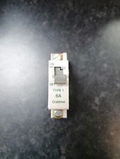 Crabtree SB6000 - 610/06 - 6a Type B Single Pole MCB Unused