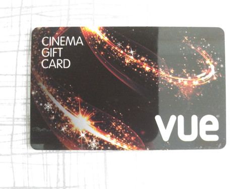 Vue cinema top gift - top, card