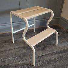 Ikea GRUBBAN Step stool  Steel & birch wood #1