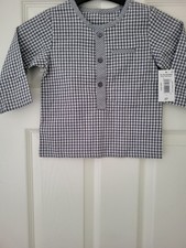 Baby Kurta with Check and Long