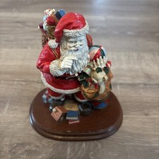 The Leonardo Collection ‘Santa Claus’ 1992 Vintage Christmas Ornament 20cm Tall